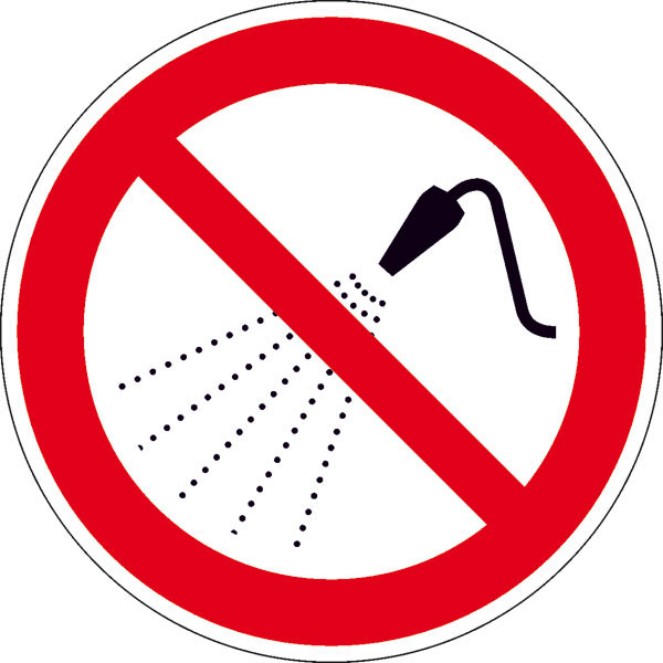 Panneaux d'interdiction Arrosage interdit