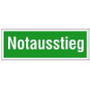Rettungs-Zusatzschilder