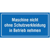 Hinweisschilder zur Betriebskennzeichnung