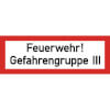 Hinweisschilder f�r den Brandschutz