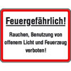Hinweisschilder zur Betriebskennzeichnung