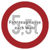Verkehrsschilder nach StVO - Nr. 262