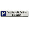 Parkplatzschilder