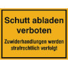 Hinweisschilder zur Baustellenkennzeichnung