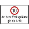 Verkehrsschilder / Betriebs- und Privatkennzeichnung