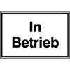 Hinweisschilder zur Betriebskennzeichnung
