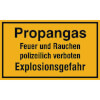 Schilder f�r Gas- und Heizungsanlagen