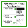 Aushang - nachleuchtend