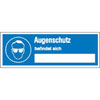 Hinweisschilder auf Sicherheitseinrichtung