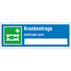 Hinweisschilder auf Sicherheitseinrichtung