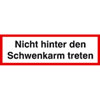 Verbots-Zusatzschilder