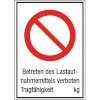 Hinweisschilder zur Baustellenkennzeichnung