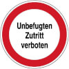 Hinweisschilder zur Betriebskennzeichnung