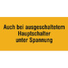 Warn-Zusatzschilder