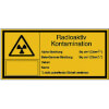 Warn-Kombischilder / Strahlenschutz