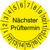 Pr�fplaketten - N�chster Pr�ftermin