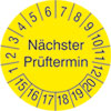 Pr�fplakette N�chster Pr�ftermin 15-20