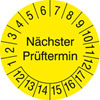 Pr�fplaketten - N�chster Pr�ftermin