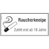 Hinweisschilder f�r Gewerbe und Gastronomie