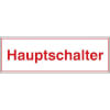 Hinweisschilder auf Bogen