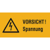Warn-Kombischilder auf Bogen