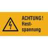 Warn-Kombischilder auf Bogen