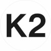 Hinweisschilder K2 auf Bogen