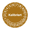 Pr�fplakette - Kalibriert 11-16