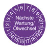 Pr�fplakette - Wartung / �lwechsel 14-19