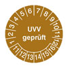 Pr�fplakette - UVV gepr�ft 11-16