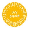 Pr�fplaketten - UVV gepr�ft