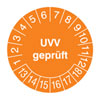 Pr�fplakette - UVV gepr�ft 13-18