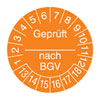 Pr�fplakette - Gepr�ft...nach BGV 13-18