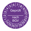 Pr�fplakette - Gepr�ft...nach BGV 14-19