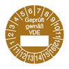 Pr�fplakette - Gepr�ft gem�� VDE 11-16