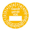 Pr�fplaketten - Gepr�ft gem�� VDE