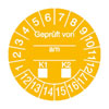 Pr�fplakette - Gepr�ft gem�� VDE 12-17
