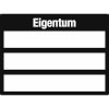 Inventarkennzeichnungsetiketten auf Bogen