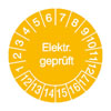 Pr�fplaketten - Elektr. gepr�ft