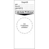Grundplakette - Gepr�ft am... durch...