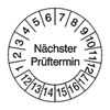 Pr�fplaketten - N�chster Pr�ftermin