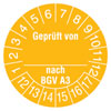 Pr�fplaketten - Gepr�ft von...nach BGV A3