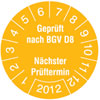 Pr�fplaketten - Gepr�ft nach BGV D8