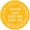 Pr�fplaketten - Gepr�ft nach BGR 198 BGR 199