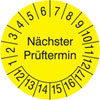 Pr�fplaketten - N�chster Pr�ftermin