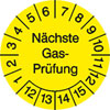 Pr�fplaketten - N�chste Gas-Pr�fung