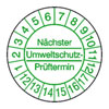 Pr�fplaketten - N�chster Umweltschutz-Pr�ftermin