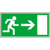Minisymbole f�r Flucht/Rettungspl�ne auf Bogen