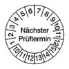 Pr�fplaketten - N�chster Pr�ftermin