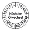 Pr�fplaketten - N�chster �lwechsel